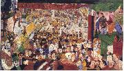 James Ensor Christ's Entry into Brussels oil painting artist